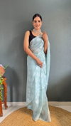 SF 690 Gucchi Silk Butta Party Wear 1 Minute Readymade Saree Suppliers In India